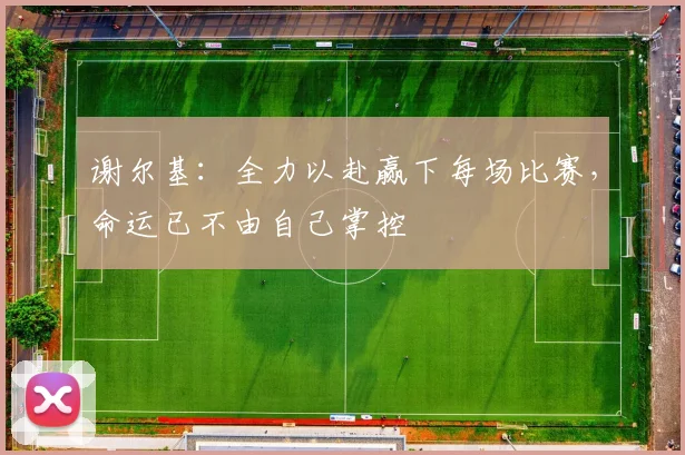 谢尔基：全力以赴赢下每场比赛，命运已不由自己掌控