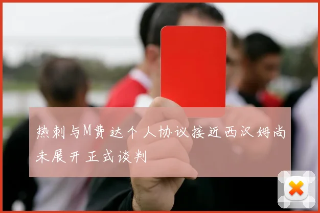 热刺与M费达个人协议接近西汉姆尚未展开正式谈判